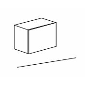 disegni tecnico del cubo appeso o a terra