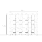 specifiche composizione 35 libreria