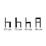 Sedia con rivestimento in velluto Grigio