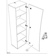 Armadio guardaroba moderno