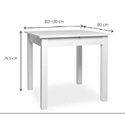 esempio misure tavolo