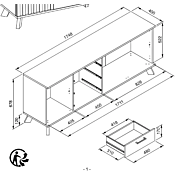 misure madia grande stile nordico