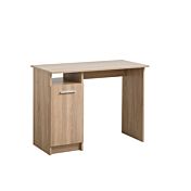 Scrivania con un'anta, finitura Rovere 