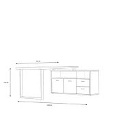 scrivania angolare industry economica