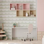 Scrivania moderna L.150 H.74, Nuvola frassino Zenzero Shop