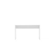 Elegante Scrivania moderna in finitura Bianco opaco