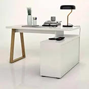 Scrivania pluriposizionabile