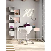 scrivania rosa antico