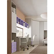 zona studio ragazzi legno