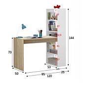 scrivania in legno bambini