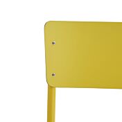 Sedia moderna gialla