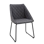 Sedia moderna in similpelle