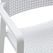 dettaglio Sedia da giardino, colore Bianco