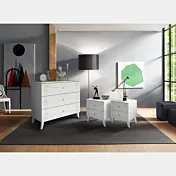 coppia comò e comodini contemporanei