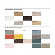 Settimino 63x43x131 h cm, Grigio seta e Bianco altea, collezione Island