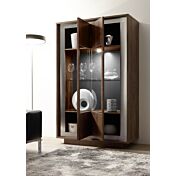 Parete completa, solo come in foto, in cognac