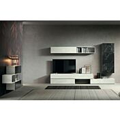 Madia moderna sospesa GJ 504 in finitura Quercia brown