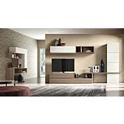 Zona studio Tadmor in finitura Quercia brown con Corda