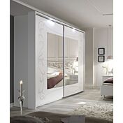 Armadi per camere da letto 2 ante scorrevoli serigrafate
