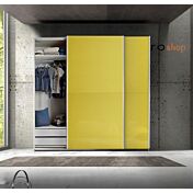 Camera completa singola, come in foto, gialla