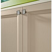 Letto a soppalco con passerella e armadio, Moretti Compact KC512