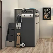 soppalco salvaspazio grigio