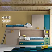 soppalco 3 letti talco