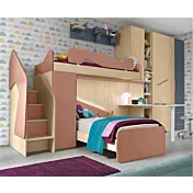 cameretta soppalco legno