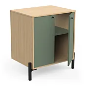 mobile da bagno verde