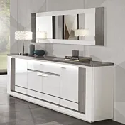 specchio e madia moderni