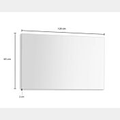 specchio larghezza 120 cm 