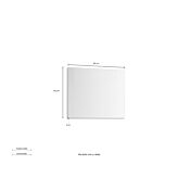 specchio moderno 80 cm