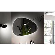 Specchio ovale di design per bagno moderno