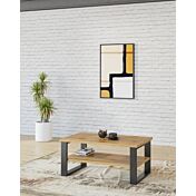 Soggiorno completo : 2 vetrine, madia, porta TV e tavolino basso finitura quercia