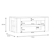 tavolino moderno da caffè a prezzo scontato
