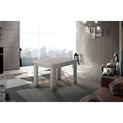 Tavolo quadrato 90x90 in finitura Cemento con apertura a libro