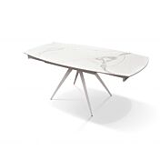 tavolo allungato bianco