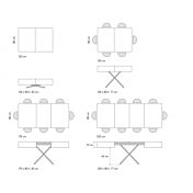 misure tavolo trasformabile