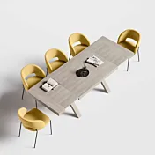 tavolo allungabile rovere gessato