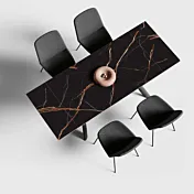 tavolo gres marmo nero