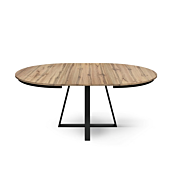 tavolo allungato rovere rustico