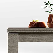 tavolo rovere grigio quadrato