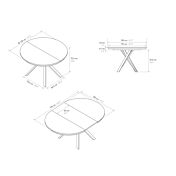 scheda tecnica tavolo rotondo