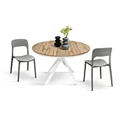 Tavolo allungabile colore Rovere