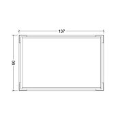 piano tavolo da 137 cm