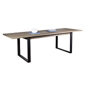 Soggiorno Industry in finitura Cemento e Rovere invecchiato