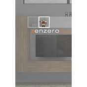 Vano a giorno in finitura Bianco Lucido