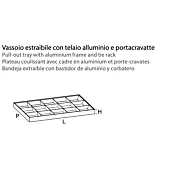 vassoio portacravatte