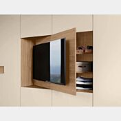 armadio con pannello tv