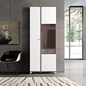 Vetrina bianca moderna alta